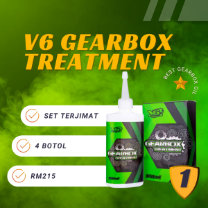 Set Rahmah- 4 Botol V6 Gearbox Treatment